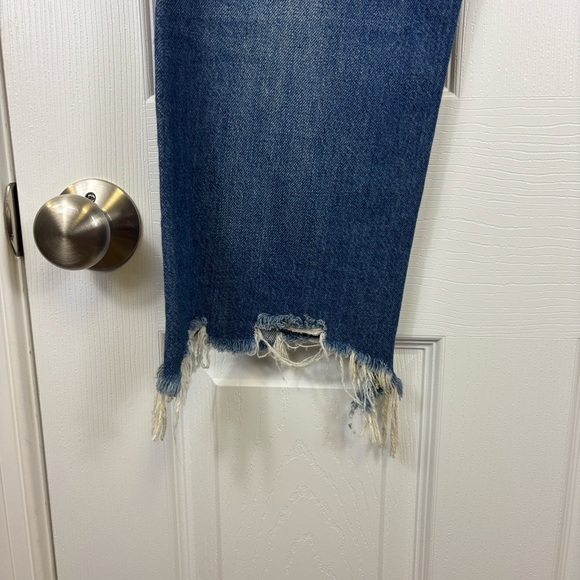 Free People We the Free Maggie mid rise straight leg cropped jeans sz 26 - Picture 11 of 14